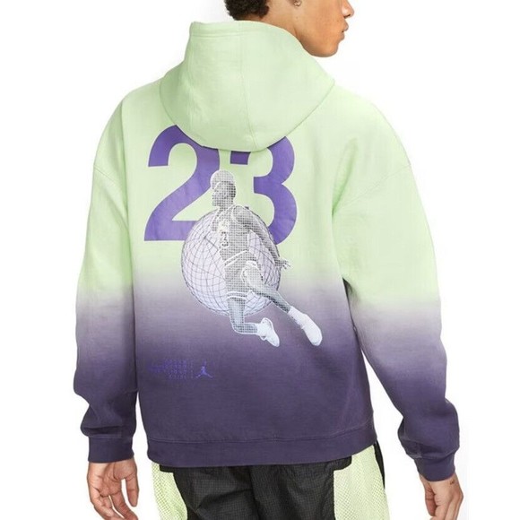 NIKE AIR JORDAN 23ENGINEERED STATEMENT FLEECE HOODIE CZ4816-383 Men Sz XL NWT - Picture 3 of 16